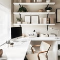 thumbnail image 6 of Kaboon 43x23.62 inch Universal Table Top, 1 inch Thick, White, 6 of 9