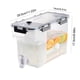 thumbnail image 3 of Jarra De Agua Para Refrigerador De 3, 5 L Con Grifo, De Vidrio, Gran Capacidad, Perfecta Para T De Frutas De Verano Y Agua Helada Para Uso En El Hogar Y La Oficina, 1 Unidad, Transparente, UKHBMC, 3 of 8