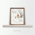 thumbnail image 4 of Winnie Classic Wall Art - the Pooh Quote Artwork - Nursery Wall Decor - If you live to be a hundred - Love and Friendship Unframed Print 8"x10", 4 of 5