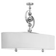 thumbnail image 1 of Radionic Hi Tech PEN-BOL-394HP-SC-RHT Bolero 4 Light Horizontal Pendant With White Linen Oval shade, 1 of 1