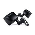 thumbnail image 2 of For Jeep Wrangler 2015 2016 2017 2018 Driver and Passenger Side | Pair Door Mirror | | Power | Heated | Textured Black | Replacement For 68249847AD, 68125585AA | CH1320390, CH1321390, 2 of 9