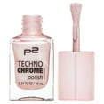 P2 Techno Chrome Nail Polish Frozen Rose