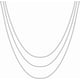 thumbnail image 1 of 14K Gold Plated Dainty Layering Necklaces for Women | Snake Chain, Curb Link, Paperclip Layered Chains | Trendy Layering Necklace, 1 of 5