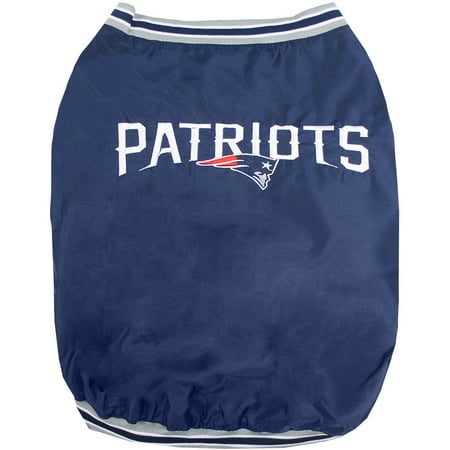 - Pets First NFL New England Patriots Dugout Jacket for Dogs/Cats, 3 Sizes Available