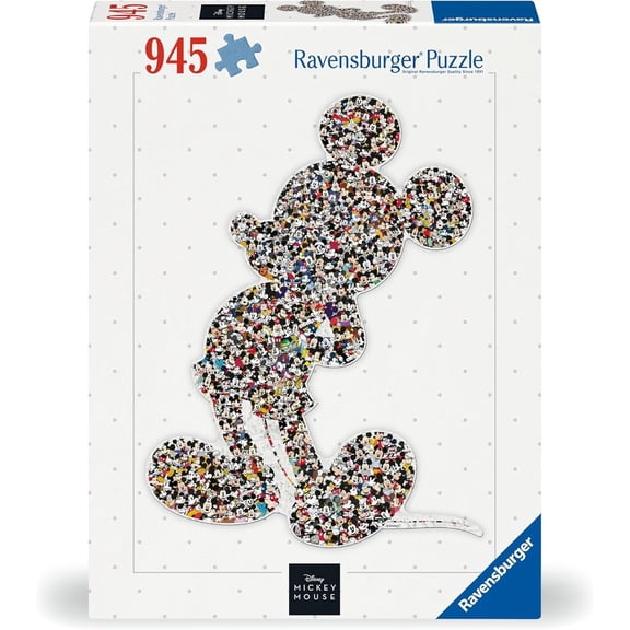 Ravensburger Disney Mickey Mouse Shaped 945 Piece Jigsaw Puzzle for Adults