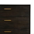 thumbnail image 6 of Baly Acacia Mid-Century 6 Drawer Dresser, 6 of 10