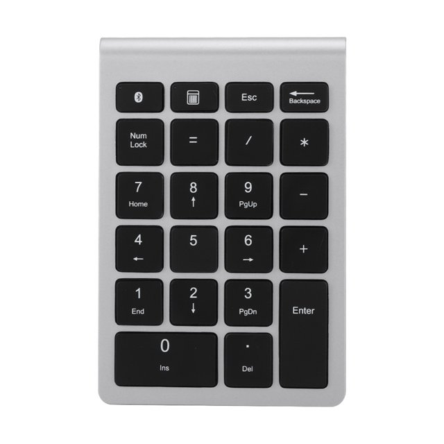 BT304 Teclado numérico de 22 teclas Mini teclado inalámbrico Compatible con Bluetooth 3.0