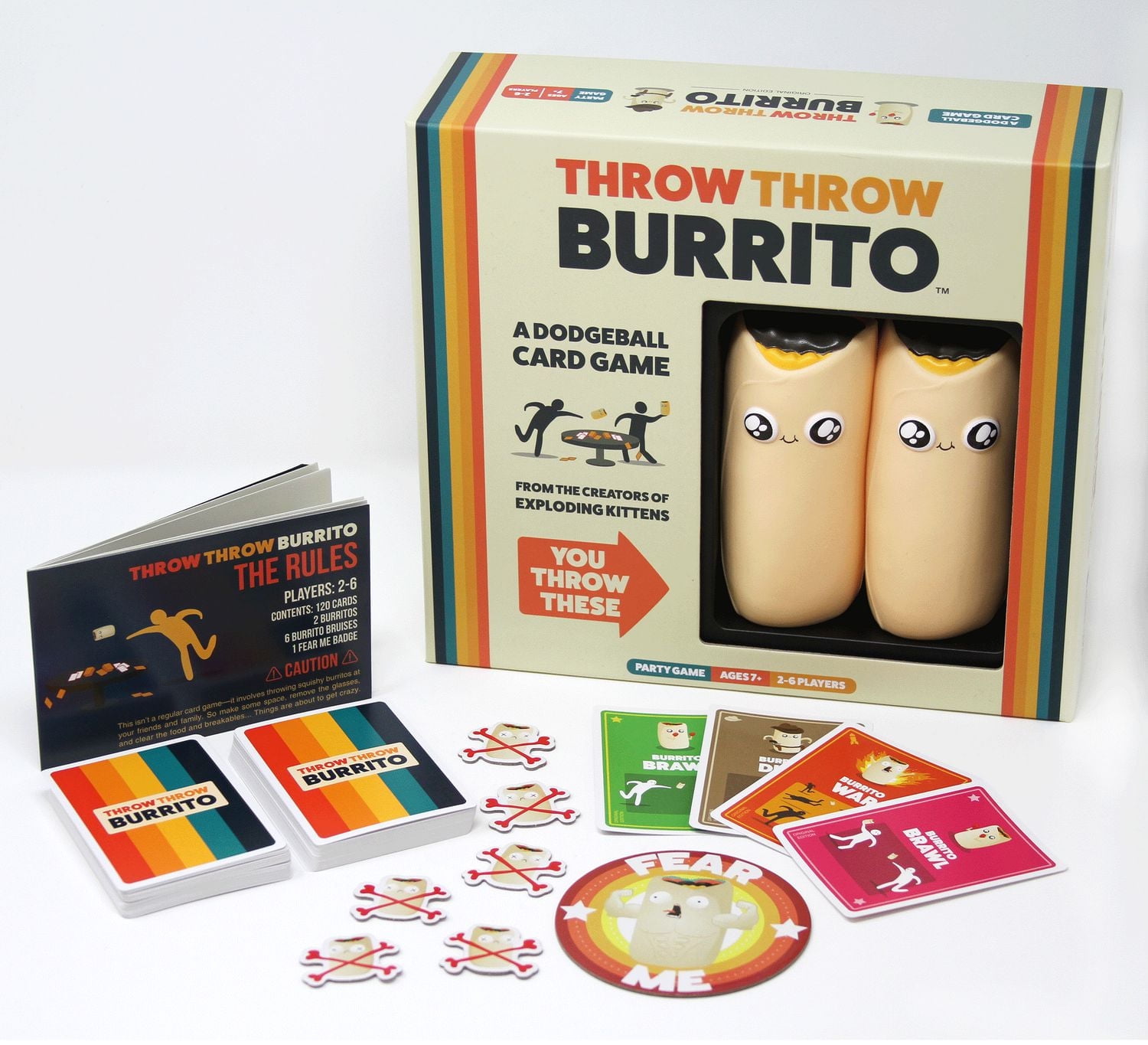 Throw Throw Burrito, Family-friendly party game.