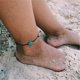 thumbnail image 4 of Women Boho Turquoise Turtle Ankle Chain Anklet Bracelet Foot Chain Beach Jewelry, 4 of 4