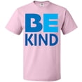 thumbnail image 3 of Inktastic Be Kind Logo in Blue T-Shirt, 3 of 5