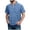 Blue, variant on Shadoumai Black T Shirts for Men, Mens Polo Shirts, Casual Short Sleeve Crew Neck Solid Classic Going Out Tops