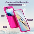 thumbnail image 3 of for Samsung Galaxy Z Flip 5 Phone Case Liquid Silicone, Fluorescent Bright Solid Color, Cute Thin Slim Soft Rubber TPU Plain Smooth Gel Matte Protective Cover for Women Girl, Fuchsia Hot Pink, 3 of 14