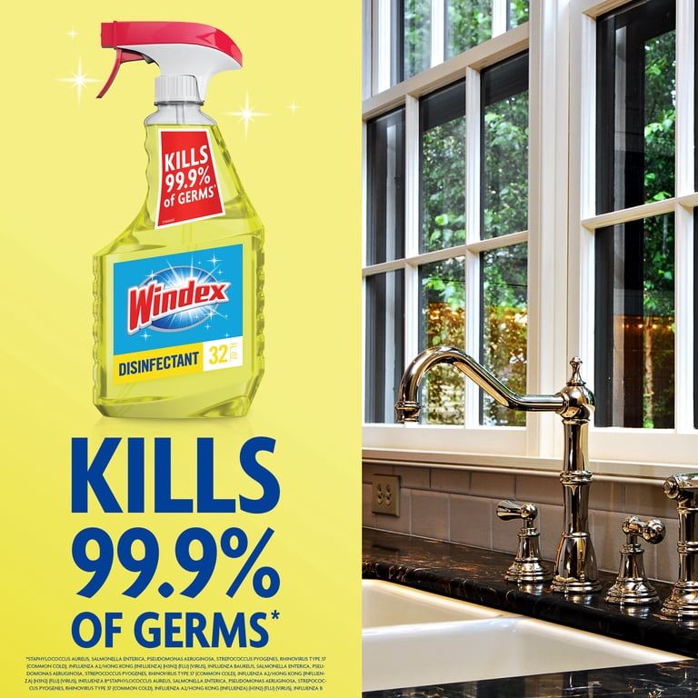 Windex Citrus 32 fl oz Multi-Surface Spray Disinfectant Cleaner