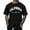 Black, variant on Mens Short Sleeve Crew Neck Tee Shirt LA Letter Print Breathable Casual Urban West Coast Style T-Shirts