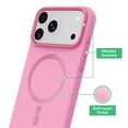 thumbnail image 4 of onn Soft Touch Phone Case for iPhone 18 Pro / 17 Pro, MagSafe Compatible - Pink, 4 of 8