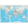 thumbnail image 2 of Hemispheres Contemporary Series World Wall Map by Round World Products, 2 of 2