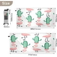 thumbnail image 3 of Flamingos and Cactuses Beach Towel - Lightweight Compact Oversized Travel Towels - Super Absorbent Quick Dry Towel for Swimming Camping Holiday（117） Wash cloth, 3 of 7