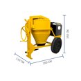 thumbnail image 3 of Revolvedora de Concreto con 1 saco motor Ukura 10Hp Vekcer UK10, 3 of 5