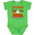 thumbnail image 3 of Inktastic Leftovers Are for Quitters with Pumpkin Pie Boys or Girls Baby Bodysuit, 3 of 5