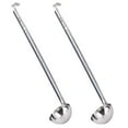 thumbnail image 5 of Troglfold soup ladle Stainless Steel Serving Spoons - 2pcs Sauce Ladles with Pouring Rim,10.24"X1.97"X1.38", 5 of 10