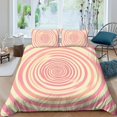 thumbnail image 2 of Colorful Radial Stripe Comforter Cover Set Home Creative Bedding Sets Bedroom Decor,Full (80"x90"), 2 of 5
