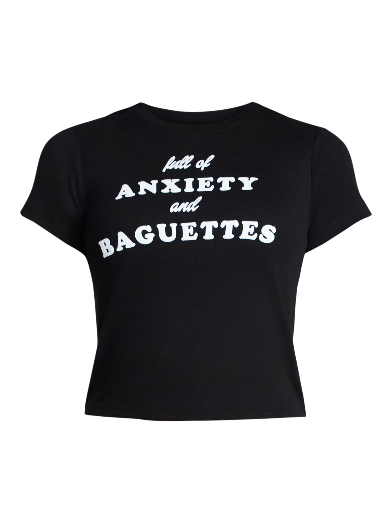 This Is Who You Hurt Women's Graphic Cropped Baby Tee with Short Sleeves, Sizes XXS-XXL