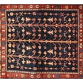thumbnail image 1 of Ahgly Company Machine Washable Indoor Rectangle Traditional Dark Gold Brown Area Rugs, 5' x 7', 1 of 7