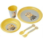 Stor S.L. Despicable Me Minion Made 5 Piece Dinnerware Set