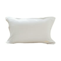 Qholemyo Oil-Proof Pillow Cover With Straps - Unmixed Color, Non-Slip Fixed, Prevents Falling, Fits All Kinds Of Pillow Protectors