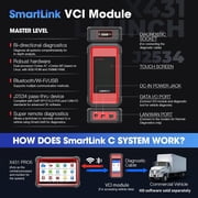 LAUNCH X431 PRO5 Diagnostic Scanner, J2534 ECU C0ding, Topology Mapping, 2-Year Updates, Intelligent Diagnostics