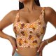 thumbnail image 1 of Balery Hippie Ditsy Floral Sujetadores deportivos con espalda cruzada para mujer, acolchados, sin costuras, de alto impacto, ideales para yoga, gimnasio, entrenamiento y fitness.-Large, 1 of 8