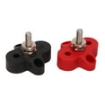 thumbnail image 4 of Battery Power Junction Post Block, Stainless Steel Stud, Red Black for Cars, RVs, Boats, Trucks, Solar Cells, etc., 4 of 7