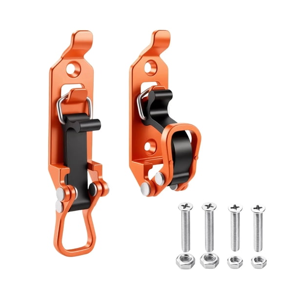 Heavy Duty Quick Release Tool Mount Clamp, Vehicle Roof Rack Holder for Axe, Shovel and Outdoor Equipment, Secure Storage Bracket for Truck, SUV, Camping and Off Road Gear