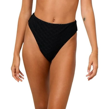 La Porte womens Monica High-Waisted Cheeky Bikini Bottom  l