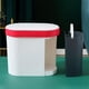 thumbnail image 4 of Clasificación de la papelera Bote de de cocina, bote de duradero de plástico 15 l para reciclar de con tapa sellada, bote de, 4 of 7