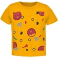 thumbnail image 1 of Pizza Costume Toddler T-Shirt, 1 of 1
