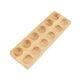 thumbnail image 4 of Organizador de huevos, bandeja organizadora de huevos, de madera decorativa, para gabinete, hogar, encimera, restaurante, cocina., 4 of 8