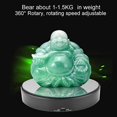 thumbnail image 4 of HUGFEGWE Mirror Surface 360° Rotary Display Stand Adjustable Rotating Speed Turntable Jewelry Holder U2536-27698, 4 of 8