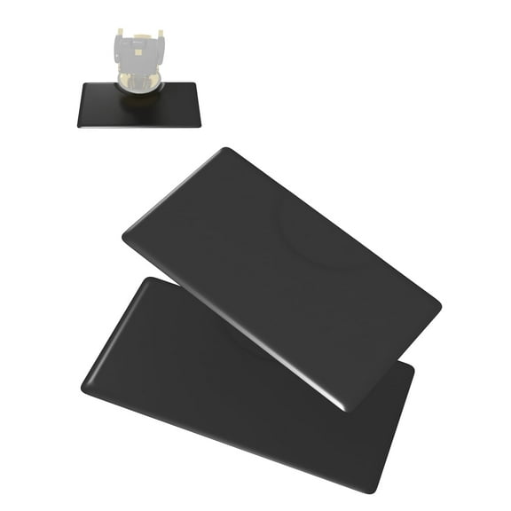 3'x 4' Anti-Fatigue Salon Barber Chair Floor Standing Mats Stylist Pads Rectangle,1/2" Thick,Black(2 Pack)