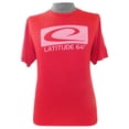 thumbnail image 1 of Latitude 64 Box Logo Short Sleeve Disc Golf T-Shirt, 1 of 3