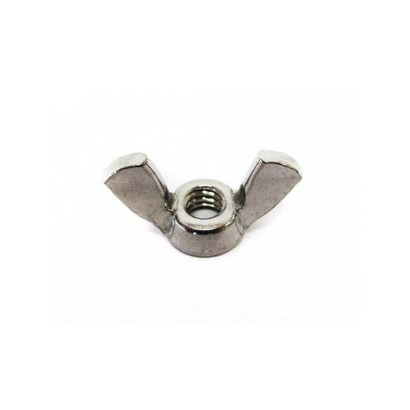 Val Pak Products V20-666 0.25 in. Wing Nut for Top Holding Wheel, Stainless Steel
