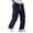 Navy, variant on Baggy Sweatpants Men Elastic Waist Loose Joggers Drawstring Athletic Workout Casual Pants with Pockets