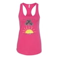 thumbnail image 2 of Wild Bobby, Today Is A Good Day for a Good Day Motivational Inspirational Pop Culture Ladies Racerback Tank Top, Raspberry, Small, 2 of 3