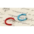 thumbnail image 5 of Magik Clip-On Spring Action Non-Piercing Fake Septum Lip Cartilage Nose Tragus Ring, 5 of 7