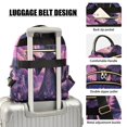 thumbnail image 4 of JIALIOU Mini Backpack Purse for Women Quilted Casual Daypack Small Travel Shoulder Bag, Wizard Cat with Moon, 4 of 7
