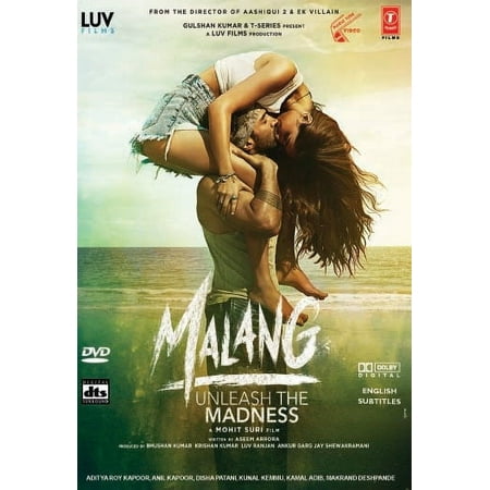 Malang Hindi Movie - Film DVD -English Subtitles(NTSC)