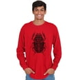 thumbnail image 5 of Ancient Egyptian Scarab Beetle Long Sleeve TShirt Men Women Brisco Brands S, 5 of 6