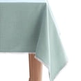 thumbnail image 2 of Lenox French Perle Solid Tablecloth, Ice Blue - 60"W x 84"L, 2 of 3