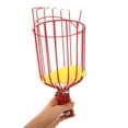 thumbnail image 3 of Rhewides Metal Fruit Picker with Basket Garden Farm Fruit Catcher Harvest Picking Tool Tree Picker Pole for Orange, 3 of 10