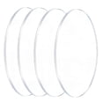 thumbnail image 1 of Láminas redondas de acrílico transparente de 8 pulgadas de diámetro y 1/8 de pulgada de grosor. Círculos de plexiglás para letreros, impresión, discos para pasteles y manualidades., 1 of 5